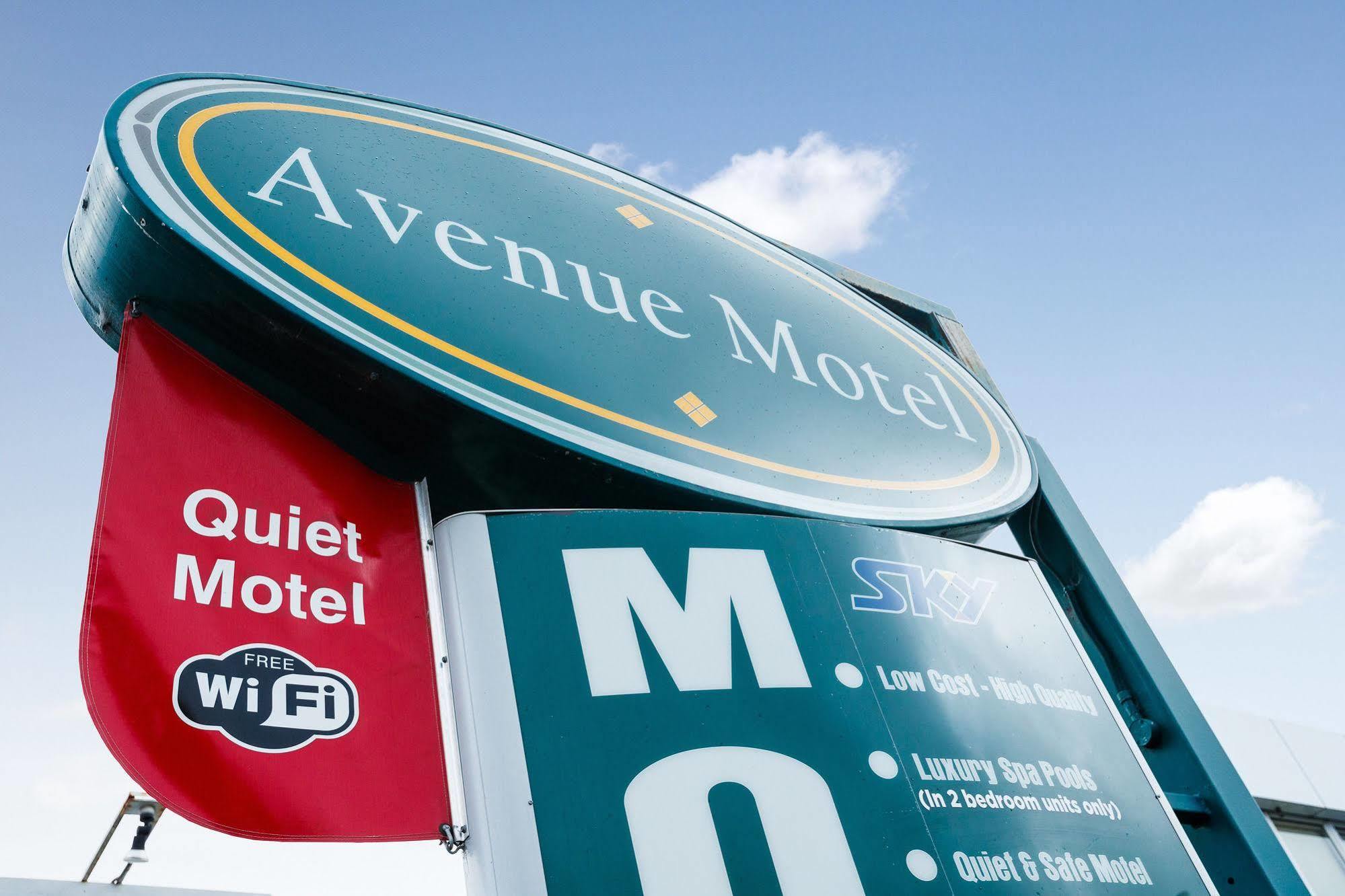 Avenue Motel Palmerston North Kültér fotó
